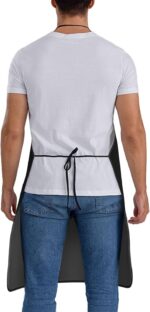 Two black aprons with white text, one reads "Mr. Right" and the other "Mrs. Always Right", tied together.