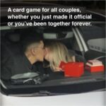 WE'RE NOT REALLY STRANGERS Couples Edition card game box with scattered conversation cards